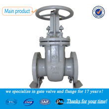 rising stem cast steel gate valve for water pipe